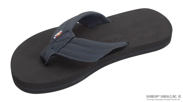 The Grombow – Soft  Rubber Top Sole  with 1″ Strap and Pin line