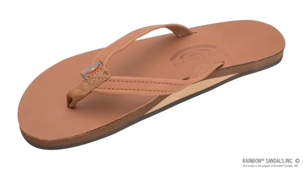 Single Layer Classic Leather with Arch Support and a 1/2″ Narrow Strap