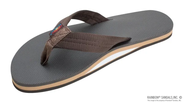Classic Rubber – Single Layer Soft Top 1″ Nylon Strap