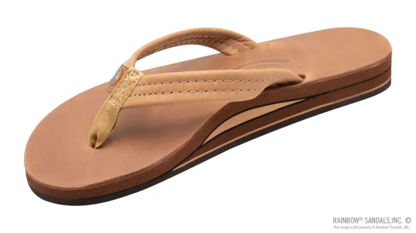 Luxury Leather – Double Layer Arch Support with a 3/4″ Medium Strap